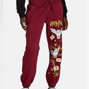 Wizarding World of Harry Potter Jogger Sweatpants | Maroon | Size Large 🦉✨❤️